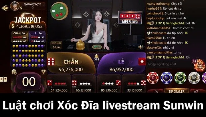 Luật chơi Xóc Đĩa Livestream Sunwin cơ bản